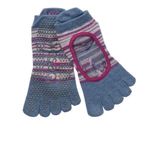 ToeSox Full Toe Bellarina Grip Socks